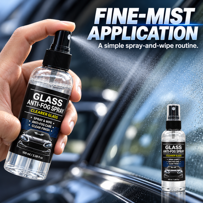 Glass Anti-Fog Spray for Car Windows & Windshields