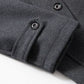 Men's Business Woolen Coat Fashion Double Neck Medium And Long Woolen Coat