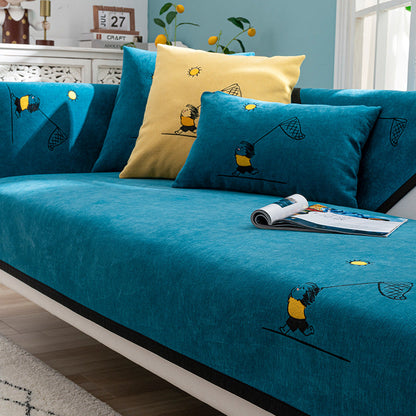 Chenille Non-slip Sofa Cushion