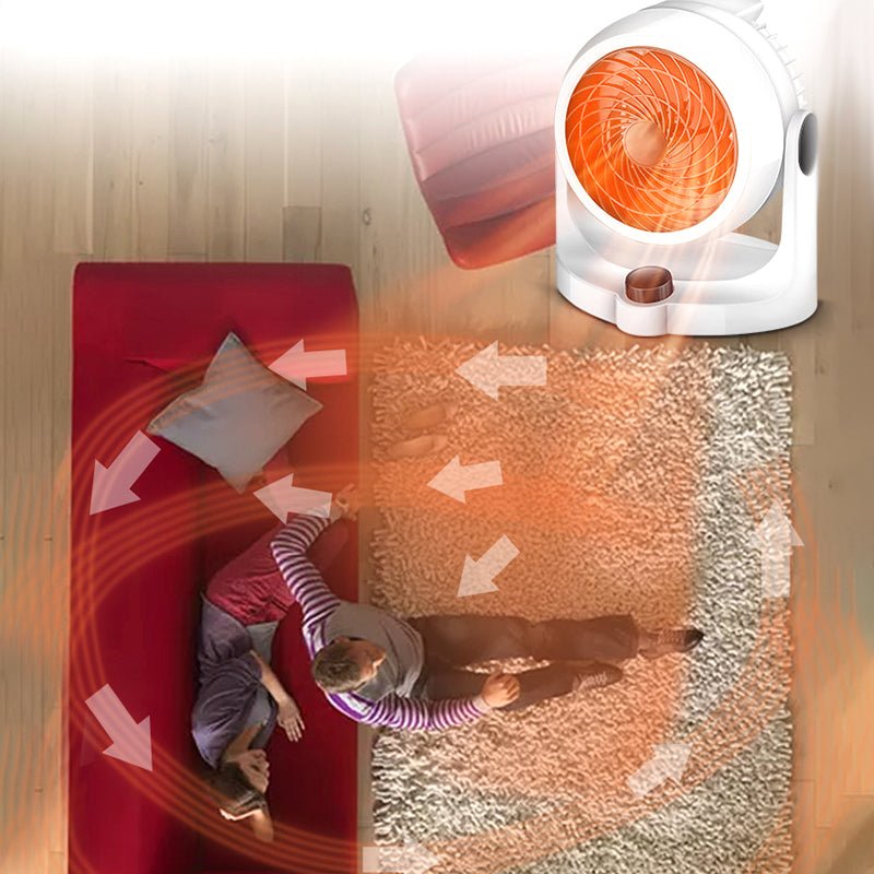 🔥🛡️2-in-1 fan heater with air circulation (🚀Free shipping)