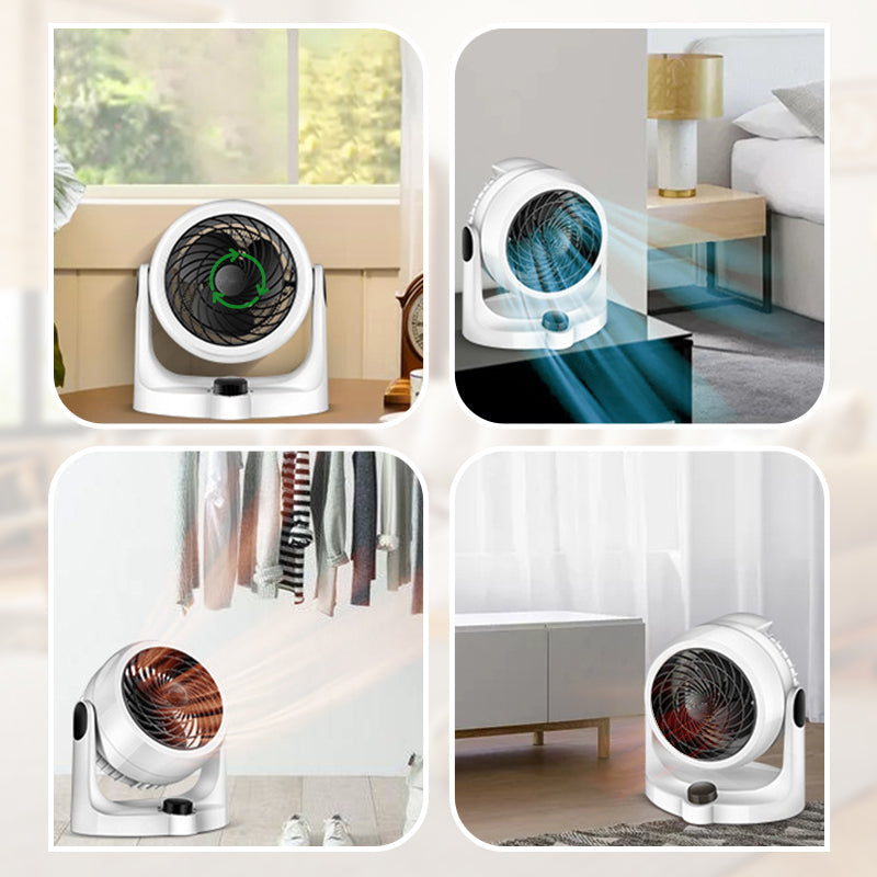 🔥🛡️2-in-1 fan heater with air circulation (🚀Free shipping)
