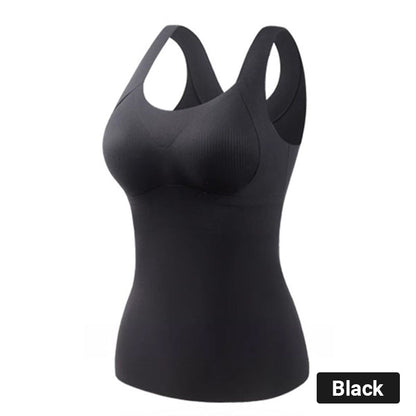 💖Black Friday Big Sale 60% OFF🌹[Women’s Gift] Women's Thermal Tank Tops With Built-in Bra