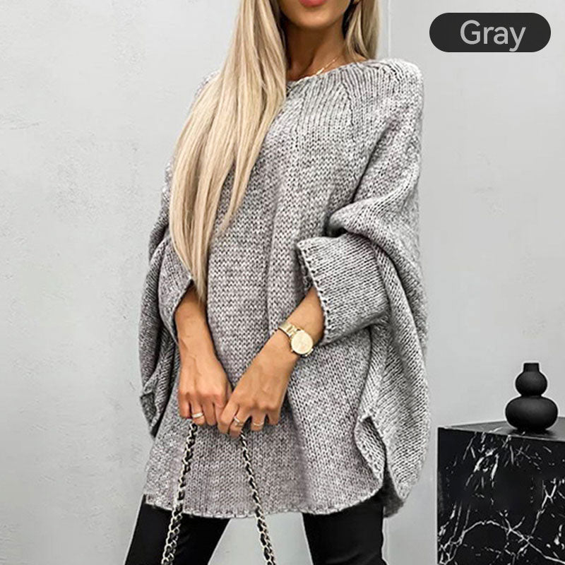 Women’s Elegant Knitted Cape Sweater⚡⚡Last day sale-49% off