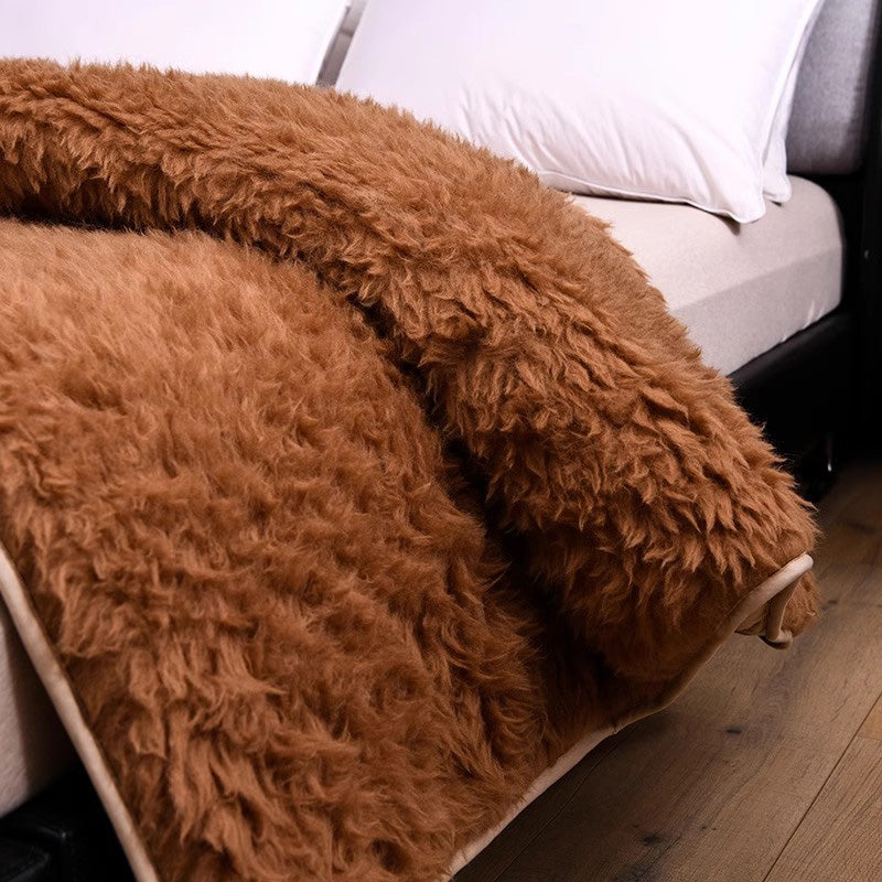 Soft Cozy Warm Plush Mattress Pad