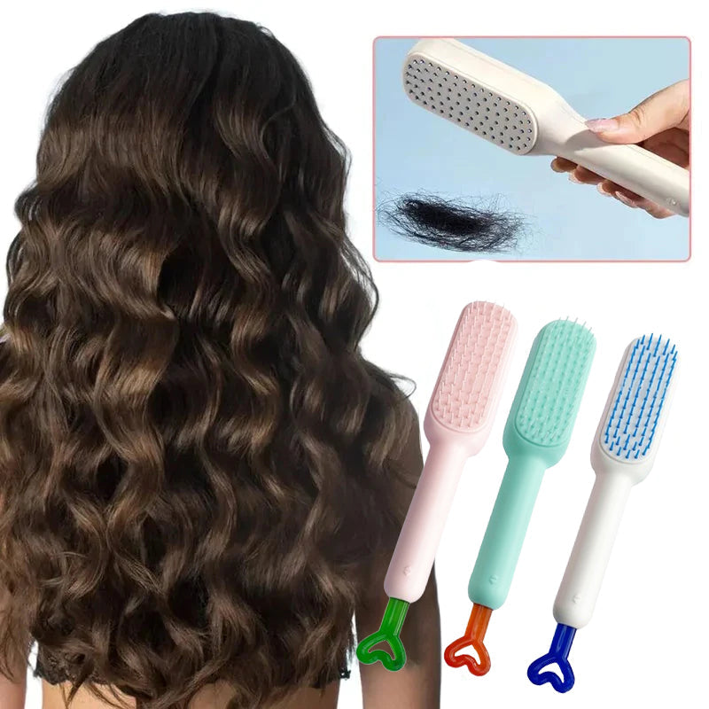 📣2025 Spring Promotion😍Self-Cleaning Anti-Static Massage Comb
