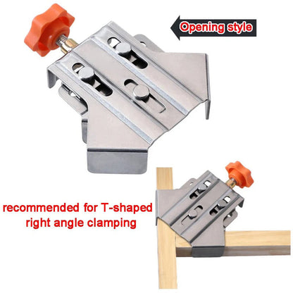 🔥Hot Sale 49%🔥Multipurpose Stainless Steel 90 Degree Corner Clamp