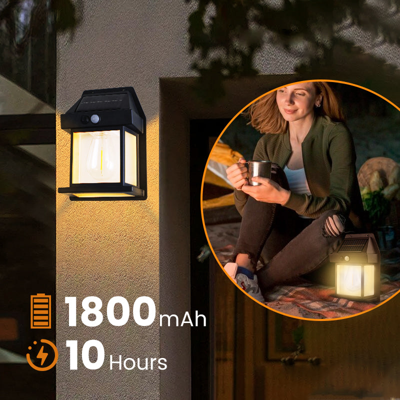💥💥💡2025 Hot Sale& Coverage 50% OFF-Motion Sensor Solar Tungsten Wall Light