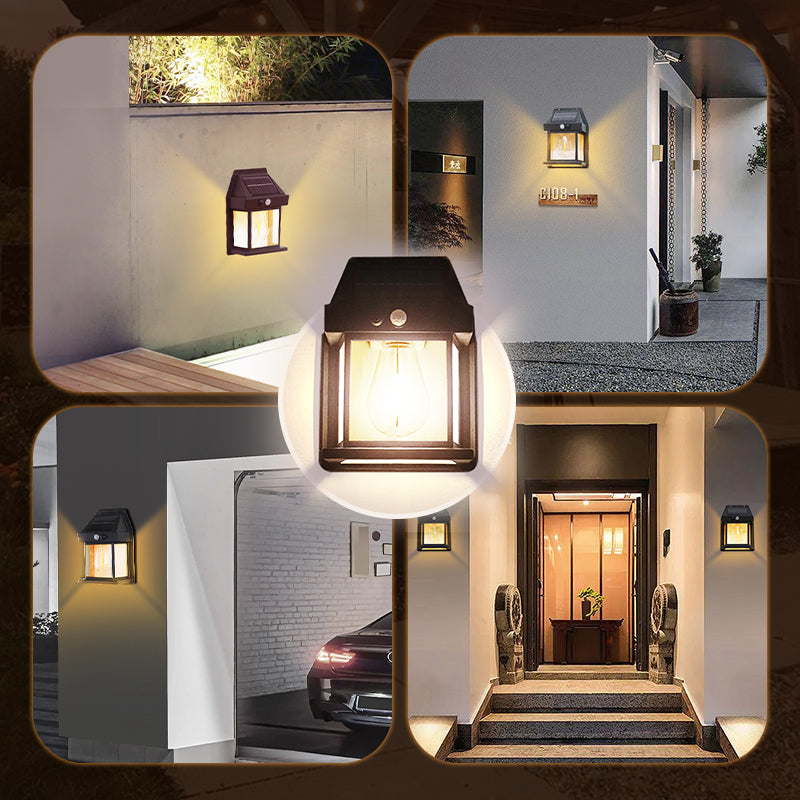💥💥💡2025 Hot Sale& Coverage 50% OFF-Motion Sensor Solar Tungsten Wall Light