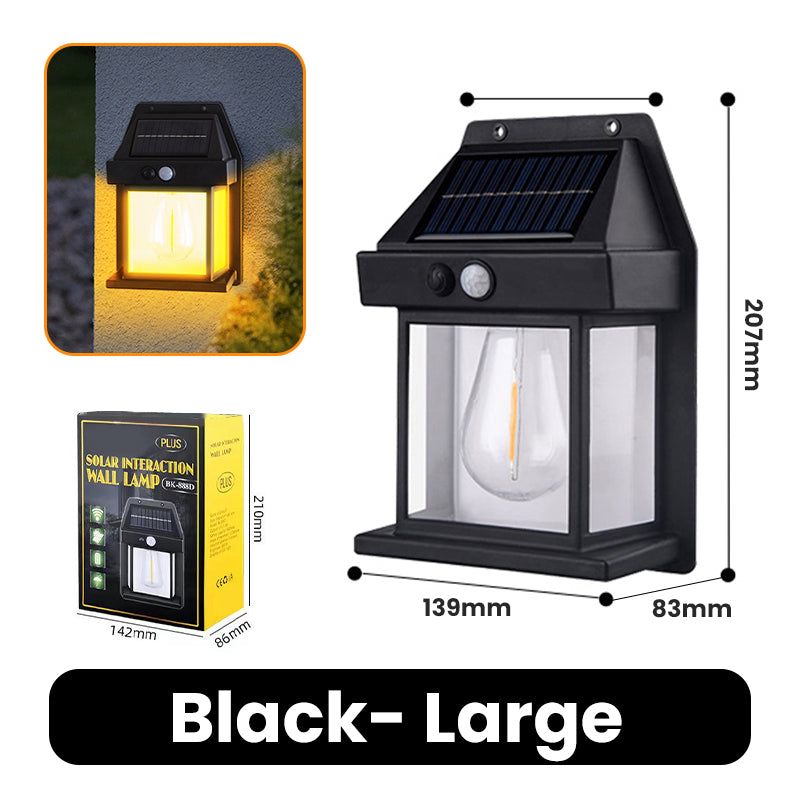 💥💥💡2025 Hot Sale& Coverage 50% OFF-Motion Sensor Solar Tungsten Wall Light