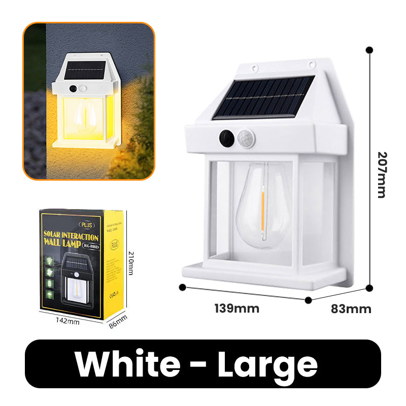 💥💥💡2025 Hot Sale& Coverage 50% OFF-Motion Sensor Solar Tungsten Wall Light