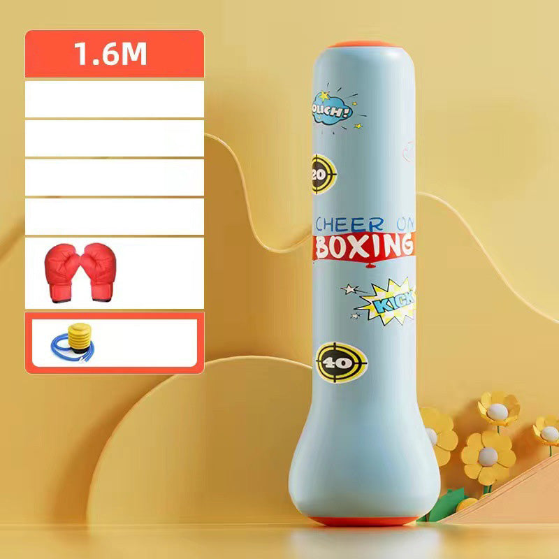 🥊 Bouncy Punching Buddy Inflatable Tumbler for Kids! 🤸♂️