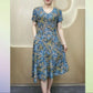 Plus Size Summer Elegant Dress for Middle-Aged Women