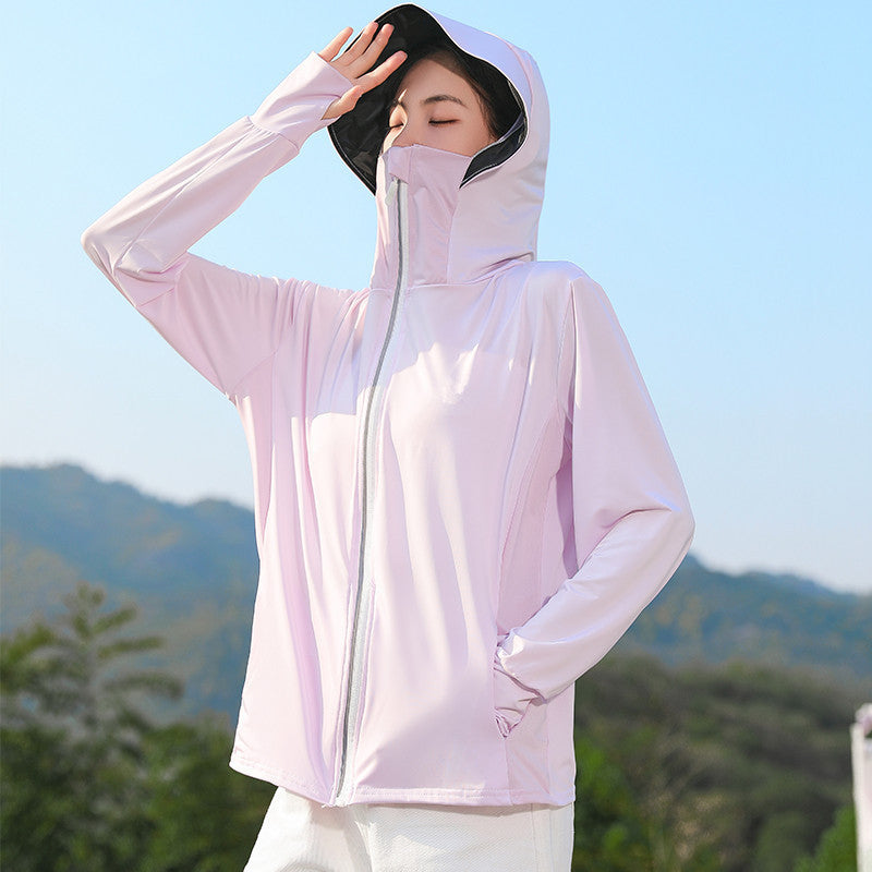 ✨Summer Essentials🌞UPF50+ Breathable Hooded Long Sleeve Sun Protection Jacket💕