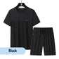 🎁Hot Sale 50% OFF👕Men's Fashion Quick-Dry Breathable Two Piece Set🩳