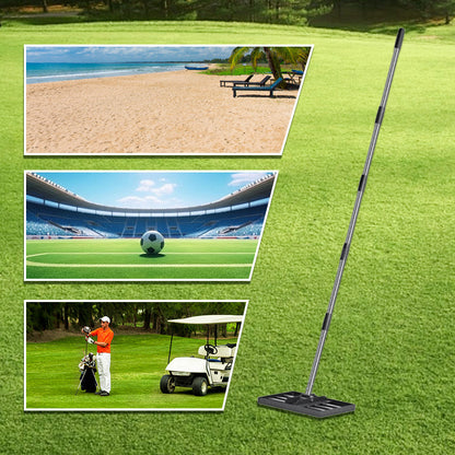☘️Professional Lawn Leveling Rake for Garden & Golf Course