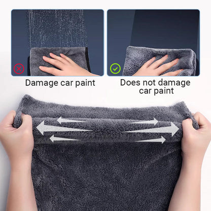 Thickened Absorbent Microfiber Cleaning Towel for Car