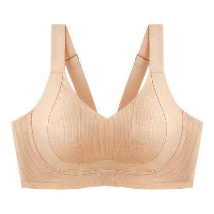 Wire-Free Non-Marking Skin-Friendly Push-Up Bra