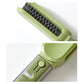 💖Kitchen Essential 💖 Multi-Function Cleaning Brush with Built-in Sharpener for Knives (zhou ye)