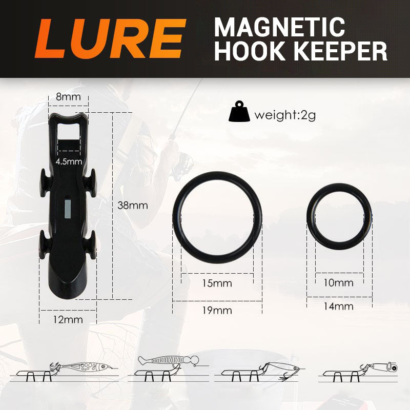 ✨5pcs Magnetic Fishing Hook Keeper Lure Accessory