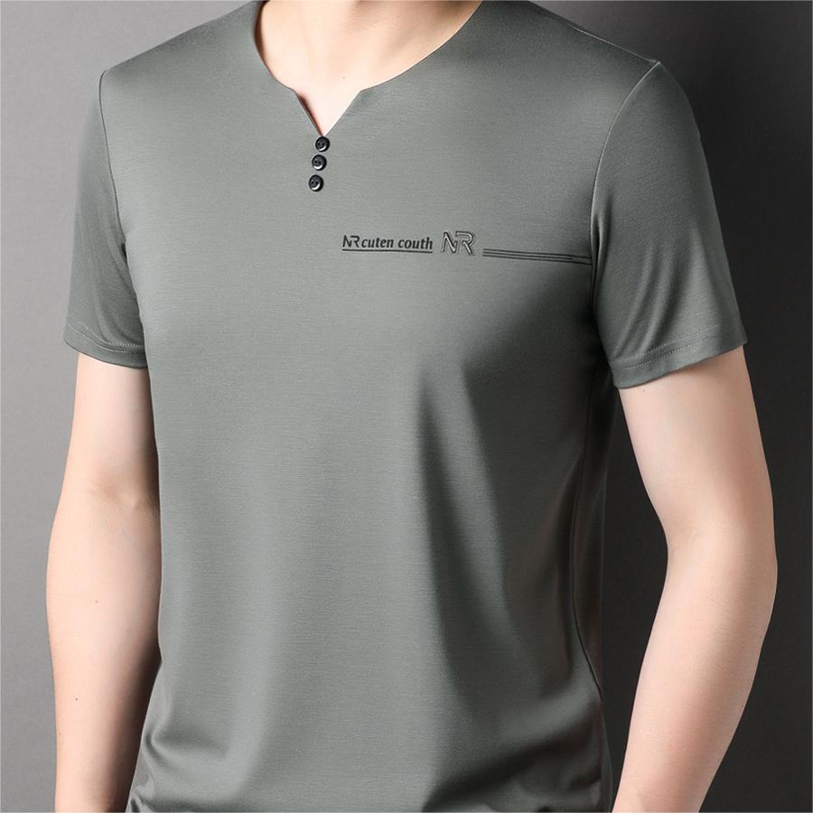 Men's Stylish Soft Breathable Short Sleeve Top