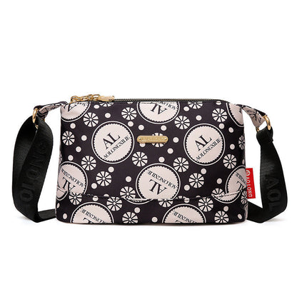 🔥Summer New Sales🔥Women's Multi-Pocket Printed Crossbody Bag