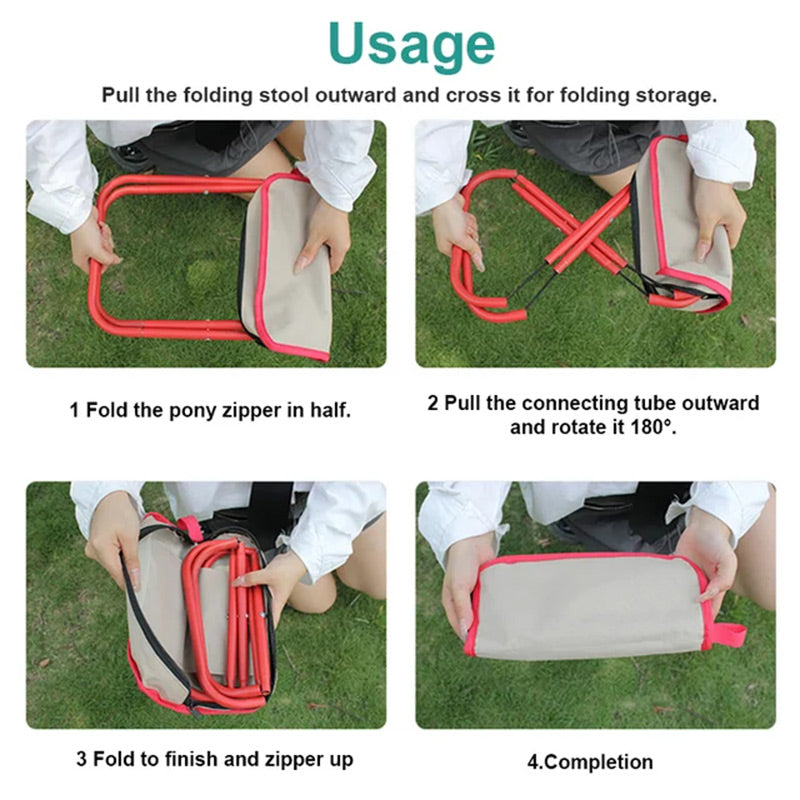 🎅Christmas Pre Sale - 49% OFF🎁Versatile Portable Lightweight Folding Stool