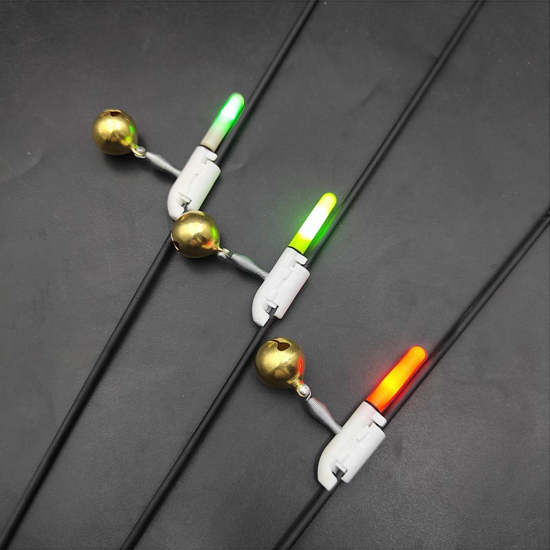 Fishing Rod LED Light with Buzzer Bell