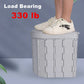 ⏳Time-Limited Special⏰Portable Outdoor Folding Toilet – 300lb Capacity, Odor-Proof, Multi-Use