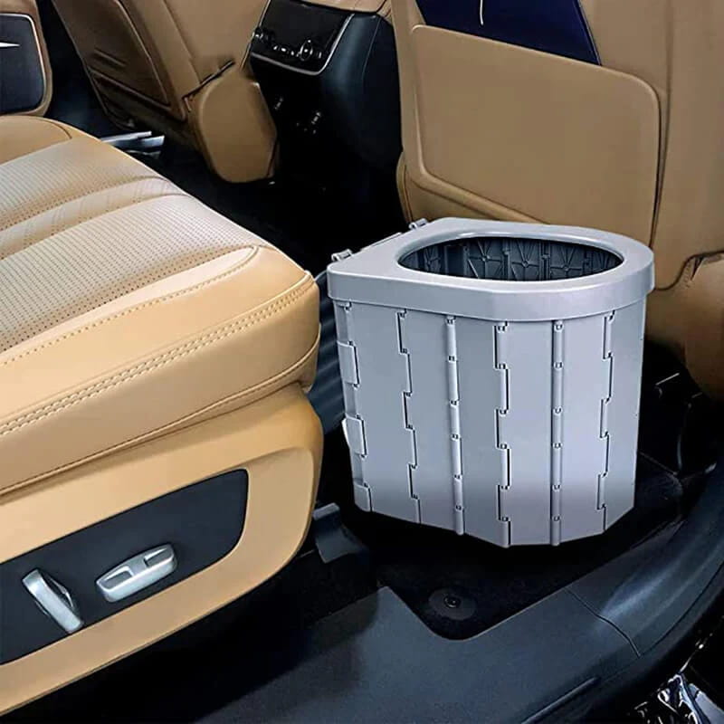 ⏳Time-Limited Special⏰Portable Outdoor Folding Toilet – 300lb Capacity, Odor-Proof, Multi-Use