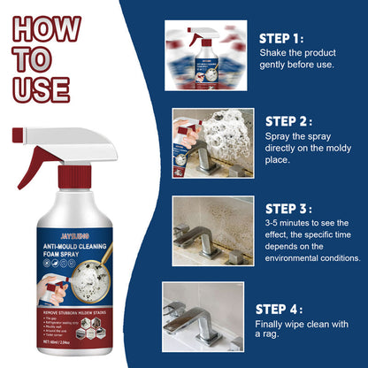 🌟Magic anti-mildew magic!🌟Anti-Mould Cleaning Foam Spray