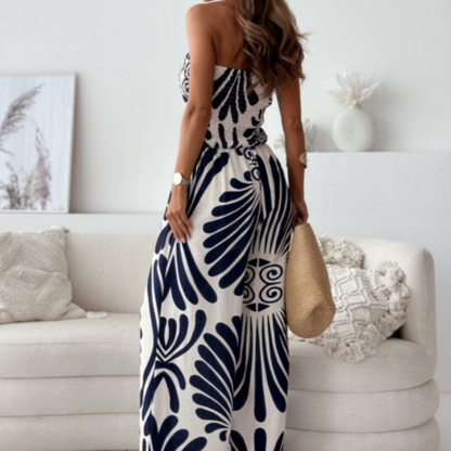 🦋HOT SALE 50% OFF💕Off-Shoulder Sleeveless Jumpsuit with Wide Legs