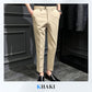 🔥2025 HOT SALE🔥 Business Casual Dress Pants with Adjusting Elastic Band