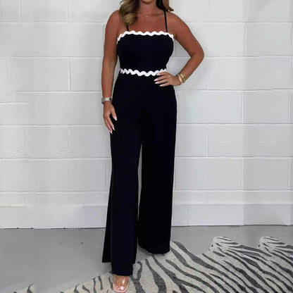 💥Limit Time 50% OFF💕Women’s Elegant Sling Jumpsuit with Built-in Bra