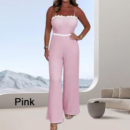 💥Limit Time 50% OFF💕Women’s Elegant Sling Jumpsuit with Built-in Bra