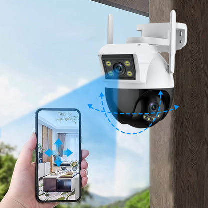 Binocular Wireless 360° Surveillance Camera