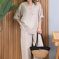 🔥Free Shipping-Summer Sale 💕Women's Casual Cotton Linen Two-Piece Set