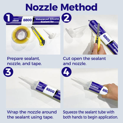 Waterproof Silicone Sealant for Indoor & Outdoor