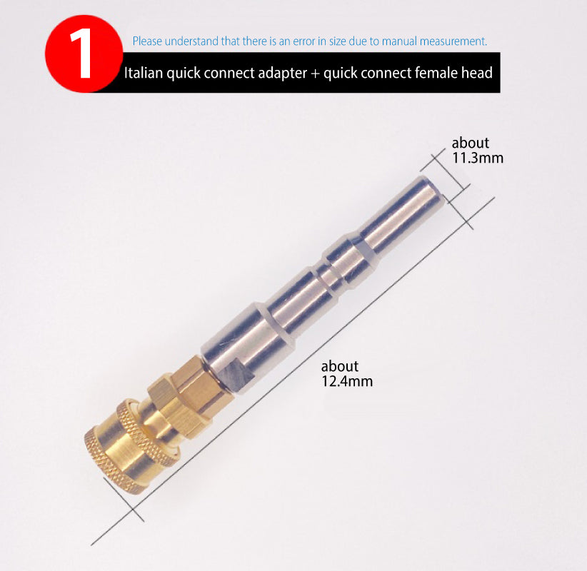 Nilfisk/ Karcher/ YILI Quick Connect Adapter