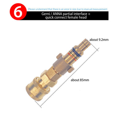 Nilfisk/ Karcher/ YILI Quick Connect Adapter