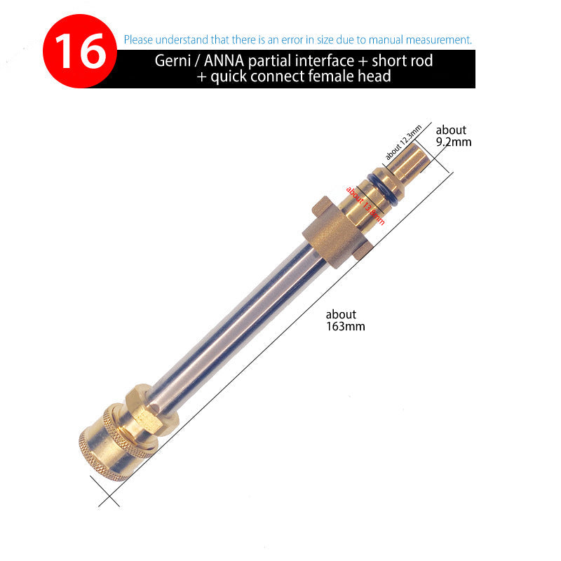 Nilfisk/ Karcher/ YILI Quick Connect Adapter