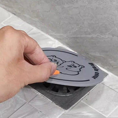 Cartoon anti-odor floor drain cover