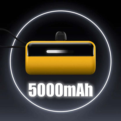 5000mAh Capsule Mini Fast Charging Power Bank