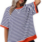 Women's Oversize Striped T-Shirts