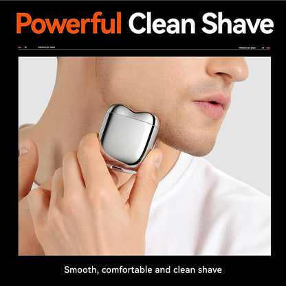 ✨HOT SALE✨  New Upgrade Pocket Shaver USB Mini Shavers for Men Rechargeable Waterproof Compact Electric Razor for Home, Car, Travel