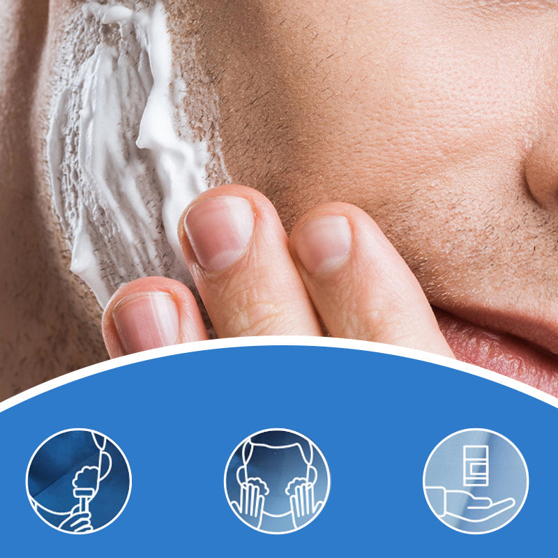 🔥Buy More Get More Free🔥2-in-1 Shaving & Cleansing Cream Stick for Men(zhouye)