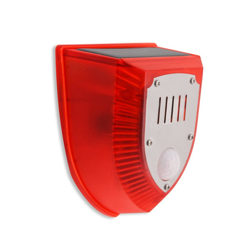 Solar 129dB Sound Security Alarm Light with Motion Sensor