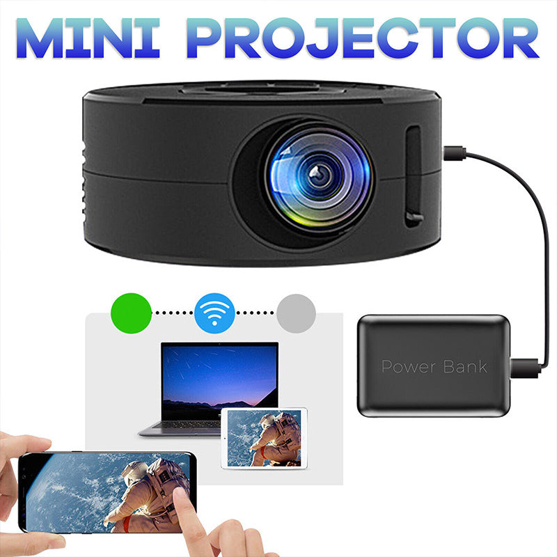 🔥2024 Upgraded Version⏳Compatible Portable Mini Projector Home Theater