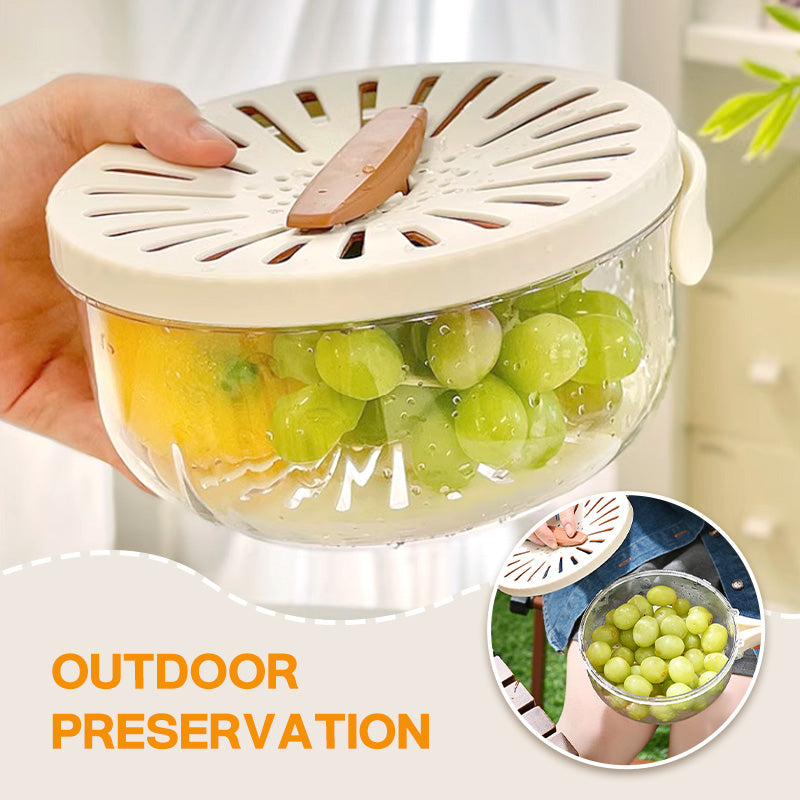 ⏳Limited time 50% OFF⏳Multipurpose Draining Basket with Lid