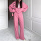 Women’s Stylish Two-Piece Tracksuit Set