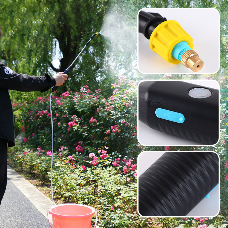 Portable Battery Powered Electric Garden Sprayer Set